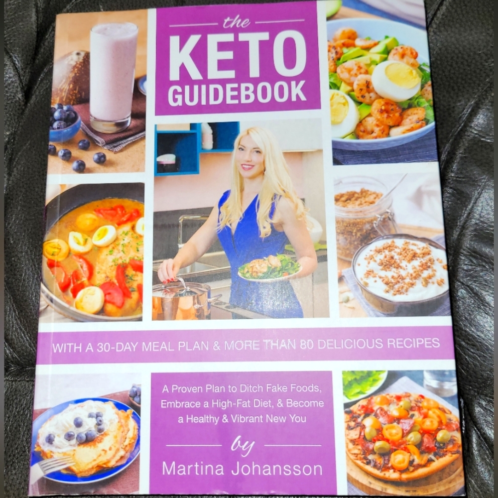 📚 The Keto Guidebook by Martina Johansson - Recipes, Meal Plan - Mint Condition